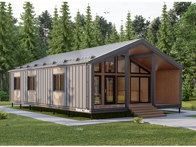 Дом "БАРН" 107 м²